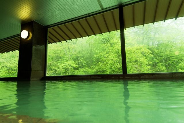 「辛夷館」空中大浴場