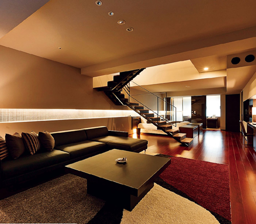 メゾネット展望風呂付洋室（一例）