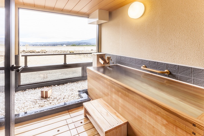 客室露天風呂（一例）