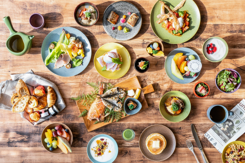 朝食ビュッフェ（イメージ）