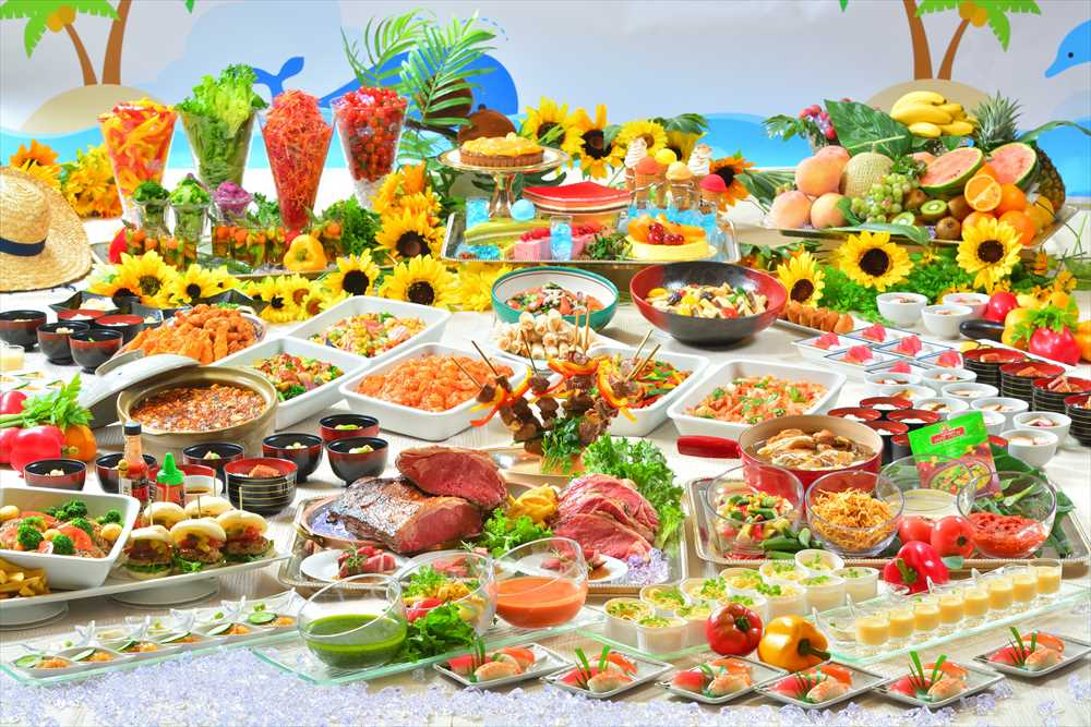 夕食バイキング（イメージ）