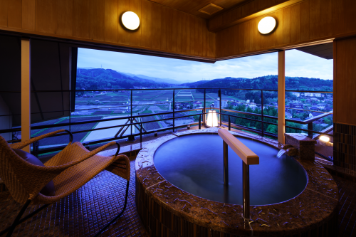 客室露天風呂（一例）