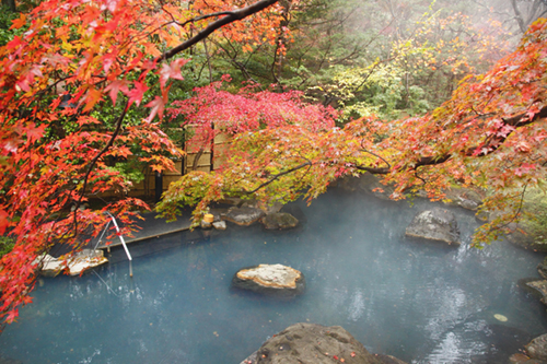 露天風呂（紅葉イメージ）