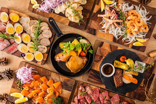 夕食セミビュッフェ（イメージ）