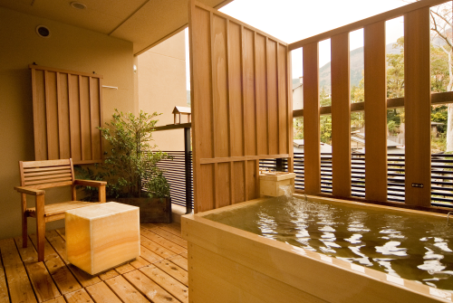 客室露天風呂（一例）