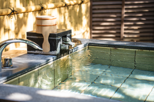 客室露天風呂（一例）