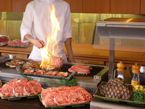 夕食バイキング ライブキッチン（イメージ）