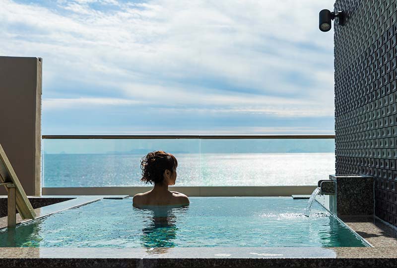 貸切風呂「三日月」（メージ）