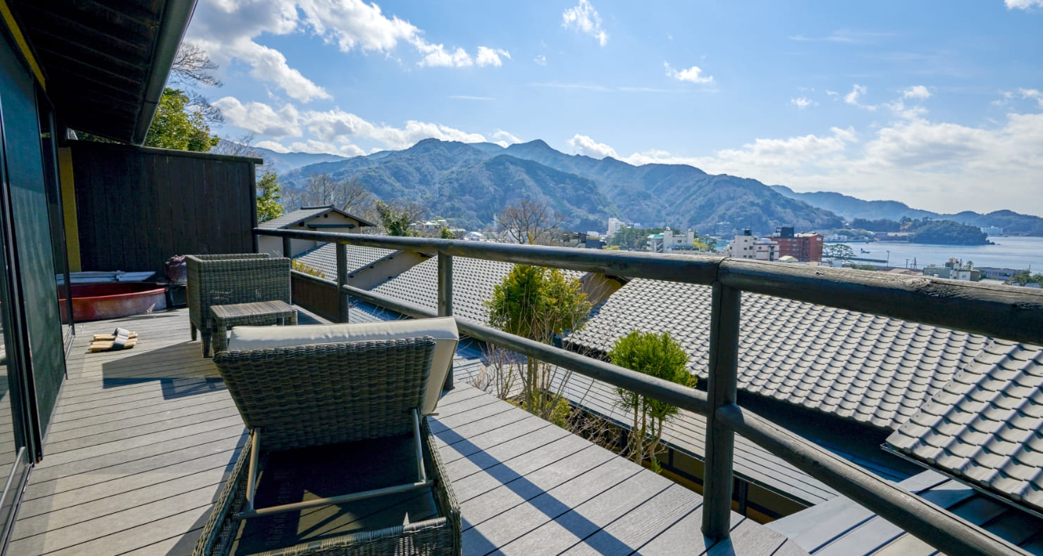 客室テラス（一例）