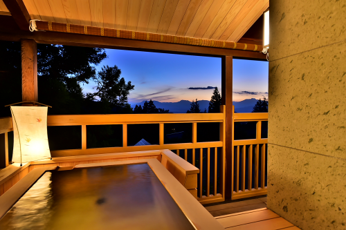 客室露天風呂（一例）