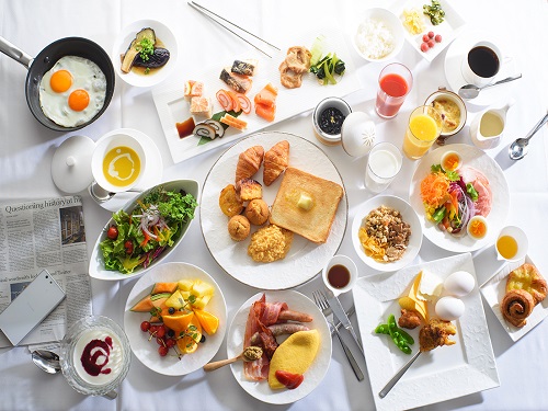 朝食ブッフェ（イメージ）