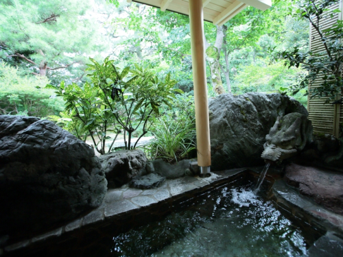 客室露天風呂（一例）