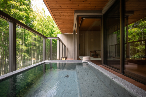 客室露天風呂（一例）