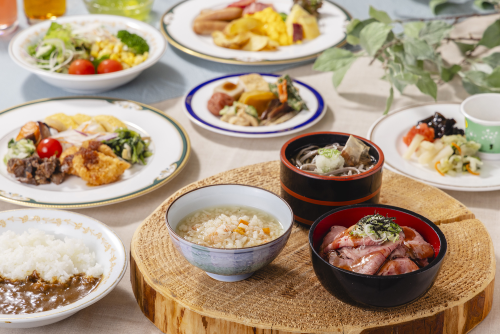 朝食ビュッフェ（イメージ）