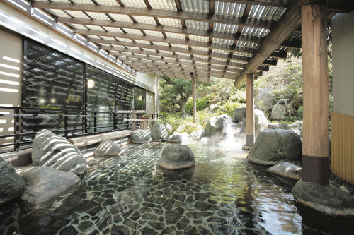 庭園露天風呂（女性用）