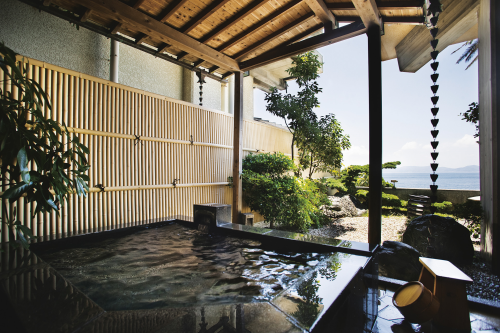 客室露天風呂（一例）