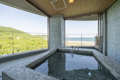 客室露天風呂（一例）