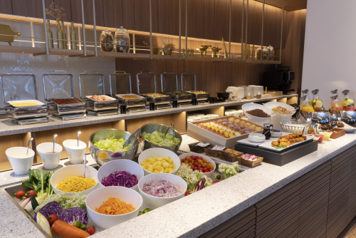 朝食ブッフェ（イメージ）