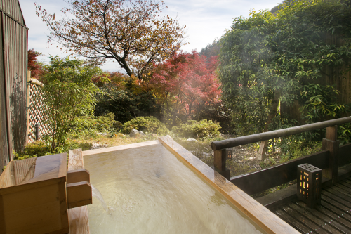 客室露天風呂（一例）