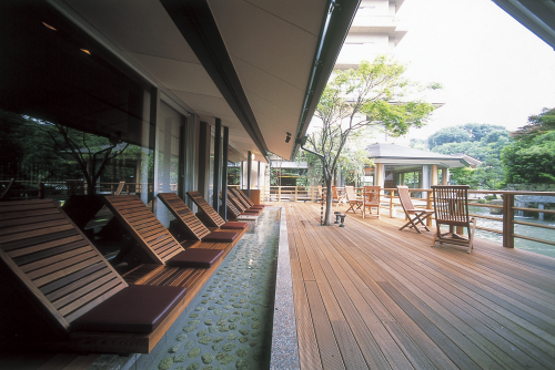 足湯「陽だまりの湯」