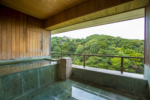 客室露天風呂（一例）
