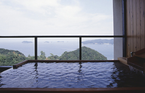 客室露天風呂（一例）