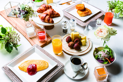 朝食ビュッフェ（イメージ）