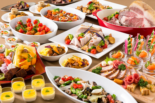 夕食ブッフェ（イメージ）