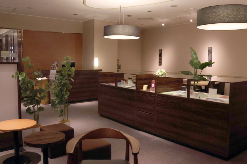 宿泊者専用「ウェルカムラウンジ」