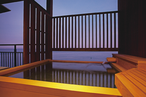 客室露天風呂（一例）