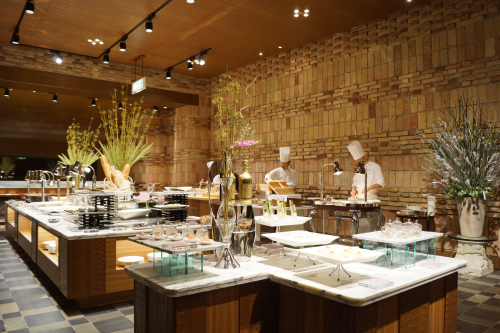 夕食ビュッフェ（イメージ）