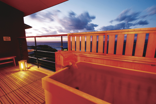 客室露天風呂（一例）