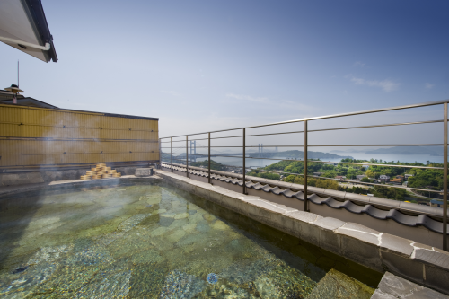 空中露天風呂「天女の湯」（女性用）