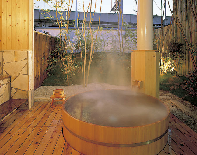 貸切露天風呂「二人静」