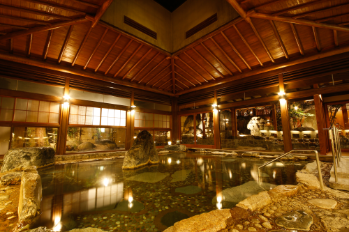 大浴場「楽山の湯」