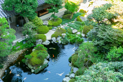 客室からの眺め　日本庭園（イメージ）