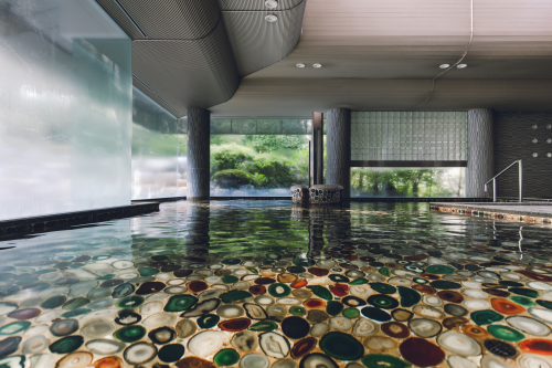 神話の湯「めのう風呂」