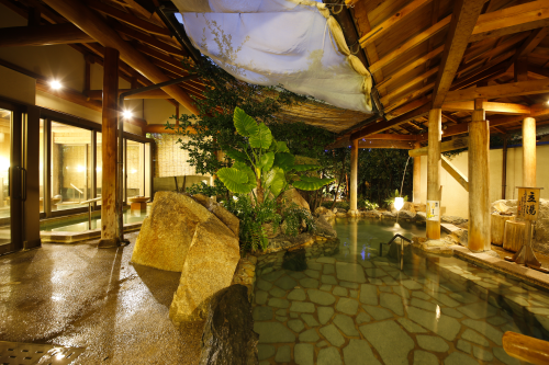 花てらすうきぐも露天風呂