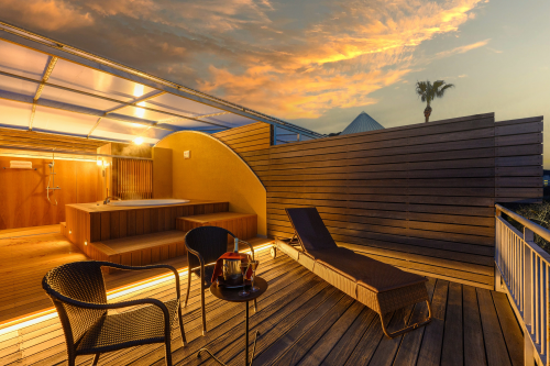 客室・屋上※お酒は付きません