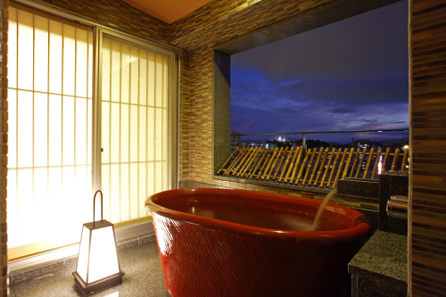 客室露天風呂