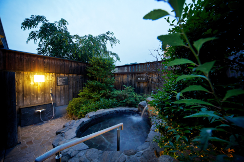 客室露天風呂（一例）