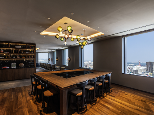 宿泊者専用ラウンジ