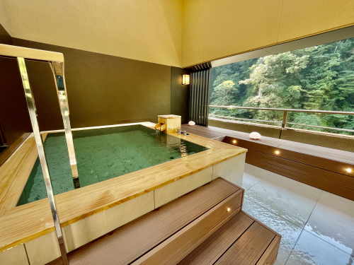 客室露天風呂（一例）