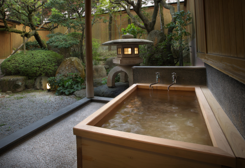 客室露天風呂（一例）