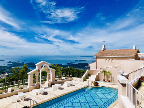 テラスからの眺望