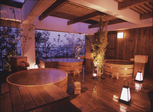 露天風呂「天空の森」（女性用）