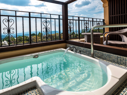 客室露天風呂（一例）