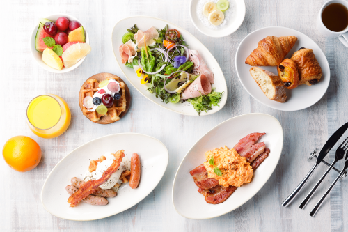 朝食ブッフェ（イメージ）